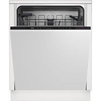 Beko DIN15C20 60cm Integrated 14 Place Dishwasher in St St A Rated