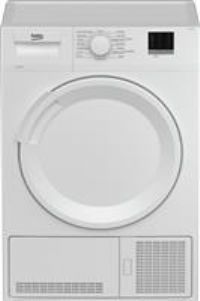 Beko DTLCE70051W Free Standing Condenser Tumble Dryer in White