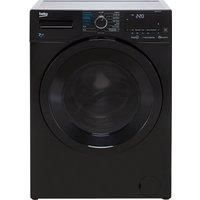 Beko WDER7440421B Free Standing 7Kg A Washer Dryer Black New from AO