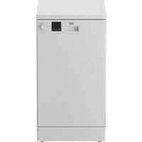 BEKO DVS04X20W Slimline Freestanding Dishwasher 10 Place A++ White - Currys