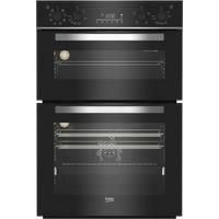 Beko BBDM243BOC Built In 59cm A/A Electric Double Oven Black / Glass New