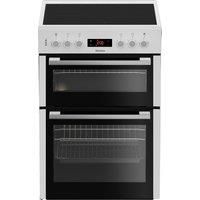 Blomberg HKN65W Ceramic Electric Cooker with Double Oven - White