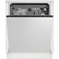 Beko BDIN36520Q 60cm E Dishwasher Full Size 15 Place Black New from AO