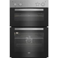 BEKO RecycledNet BBXDF21000S Electric Double Oven  Silver  Currys