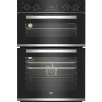 BEKO Pro RecycledNet BBXDF25300X Electric Double Oven  Stainless Steel  Currys