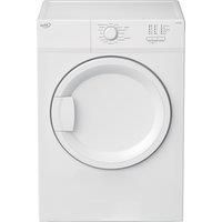 Zenith ZDVS700W 7kg Vented Dryer in White C Rated Sensor Delay
