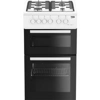 Beko KDG580W A+ Gas Cooker with Gas Hob 50cm Free Standing White New