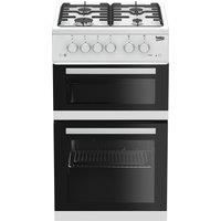 Beko KDVG593W A+ Gas Cooker with Gas Hob 50cm Free Standing White New