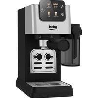 Beko CaffeExpertoTM CEP5304X Semi Automatic Espresso machine | Colour Touch Display | Integrated Milk Jug | Dual Nozzle | 15 Bar pressure | Silver | Easy cleaning