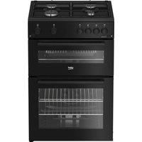 Beko FTG6201K Gas Cooker with Gas hob Hob 60cm Free Standing Black A+ New