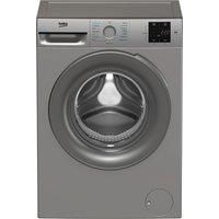 Beko BMN3WT3841S Washing Machine in Silver 1400 rpm 8Kg A Rated