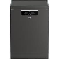 Beko PowerIntense BDFN36550PFG Full Size Dishwasher - Graphite - B Rated, Silver