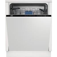 Beko BDIN25440 Full Size Dishwasher Black C Rated