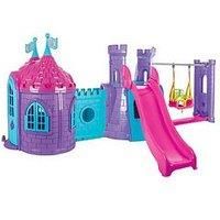 Pilsan Chateau Swing And Slide Set - Purple