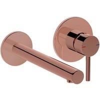 VitrA Origin Built-In Wall Mounted Basin Mixer Tap - Soft Copper
