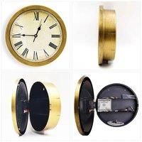 Hidden Safe Box Vintage Wall Clock Safety Box Secret Secuirty Box Money Jewellery Stuff Storage Home