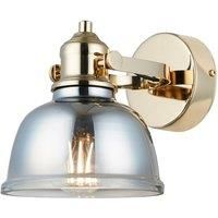Lucea Mago wall light, gold, 1-bulb