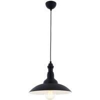 Avonni AV-4100-M5-BSY pendant light black, white inside