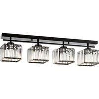 Avonni AV-1795-4Y-BSY ceiling light 4-bulb, linear, black