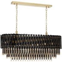 Avonni AV-1865-120x40BSY pendant light, oval shape