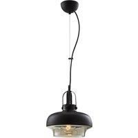 Avonni AV-5064-1BSY pendant light, metal and glass
