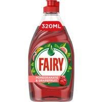 Fairy Clean & Fresh Washing Up Liquid Pomegranate & Grapefruit 320ML