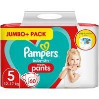 Pampers Baby-Dry Nappy Pants Size 5, 64 Nappies, 12kg-17kg