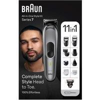 Braun All-In-One Style Kit Series 7 Mgk7440, 11-In-1 Kit For Beard, Hair, Manscaping & More