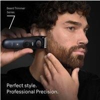 BRAUN Series 7 BRABT7540 Wet & Dry Beard Trimmer - Black & Blue, Blue,Black