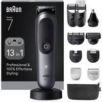 BRAUN Series 7 AIO7560 All-in-One Trimmer - Grey, Silver/Grey