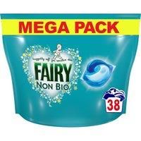 Fairy Non Bio PODS, 38 Washes