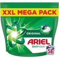 Ariel 3in1 PODS, Washing Capsules 58
