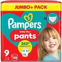 Pampers Baby-Dry Pull Up Pants Size 8 9 17kg+ Pull-Up Diapers Nappies Giant Pack