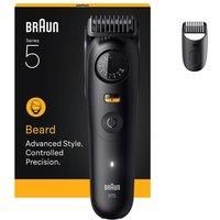 BRAUN Series 5 BRABT5500 Beard Trimmer - Black, Black