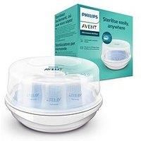 Philips Avent Microwave Steam Sterilizer for Baby Bottles, Pacifiers, Cups and More (model SCF281/02)