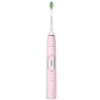 Philips Sonicare ProtectiveClean 6100 Electric Toothbrush with Travel Case, 3 x Cleaning Modes, 3 Intensities & Additional Toothbrush Head - Pastel Pink (UK 2-pin Bathroom Plug) - HX6876/29