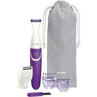 Philips BikiniGenie BRT383/15 - Handy Bikini Trimmer for Trimming, Shaving and Styling The Bikini Zone with Comb attachments and Shaving Heads - for Effortless Hair Removal