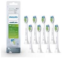 Philips Genuine Sonicare Optimal White Replacement Brush Heads, 8 Pack, Black - HX6068/13