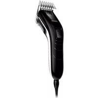 Philips Hair Clippers for Men, Ultra-Quiet Hair Clipper, Length Changing Dial with 11 Settings, Shelf-Sharpening Blades, Corded Use - QC5115/13