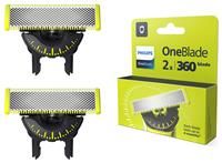 Philips OneBlade Replacement Blades for Face 2 Pack QP420/50