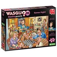 Jumbo Wasgij Destiny 25 Games Night 1000 piece jigsaw puzzle