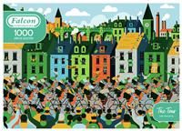 Jumbo, Falcon Contemporary - The Tour, Jigsaw Puzzles for Adults, 1000 Piece