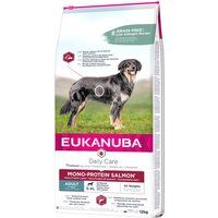 Eukanuba Mono-Protein Hypoallergenic Complete Dry Dog Food for Adult Dogs with Salmon 12 kg