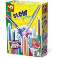 SES Creative 00283 Blow Airbrush pens-Magic Colour Changing