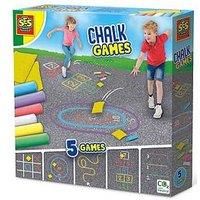 SES Creative 02207 Chalk Games-5 in 1