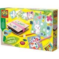 SES Creative 14034 Flower press art - Inspired by nature, Dried flowers without the wait, Can be used in microwave, Age 5+