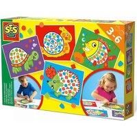 SES 14827 Ich lerne Mosaike Legen Children/'s Art Set, Multicoloured