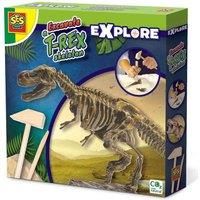 SES CREATIVE Children's Explore Excavate a T-Rex Dinosaur Skeleton 4 to 12 Years