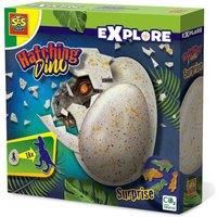 SES CREATIVE Children's Explore Hatching Dino Egg, Unisex, 4 to 12 Years   25063