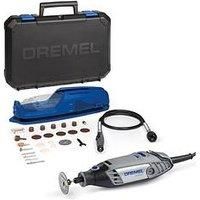 Dremel 3000 Rotary Tool and Multi-Tool Kit with 1 Attachment 25 Accessories, Variable Speed 10000-33000rpm for Cutting, Sanding, Drilling, Polishing, Carving, Sharpening, Engraving, Cleaning, 130 W